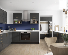 Oxford slate grey kitchen from Benchmarx Kitchens