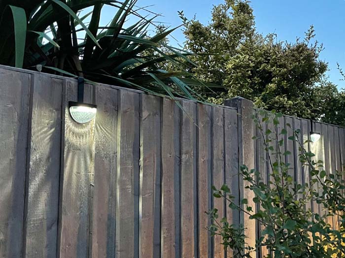 Solar Light Fence Hangers from Florys Online
