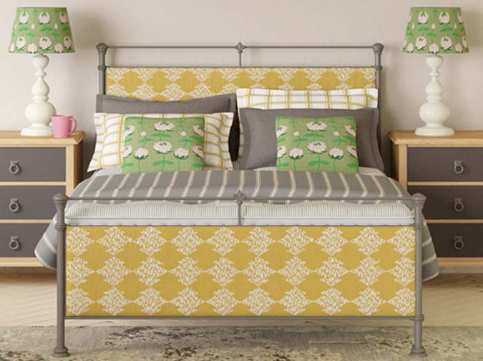 Give a lift to a neutral bed frame