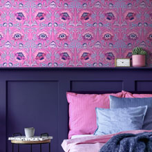 Victory Colours paint inspired by Olenka Design wallpapers